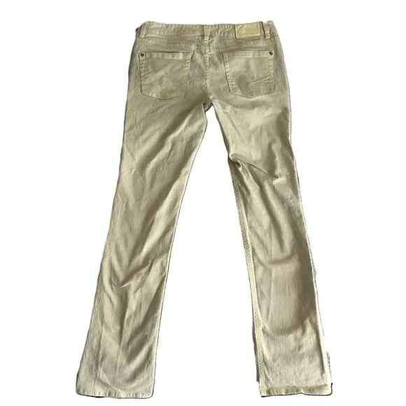 Vans Denim Jeans – Butter Yellow – Women’s Size 9 - Picture 2 of 3